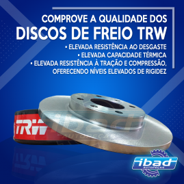 Disco de freio TRW